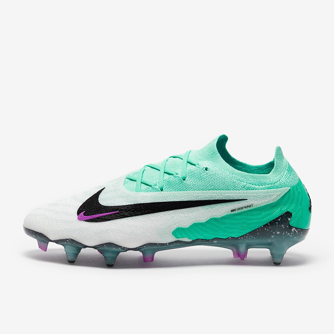 Nike Phantom GX Elite SG-Pro Anti Clog - Türkis/Schwarz/Fuchsia