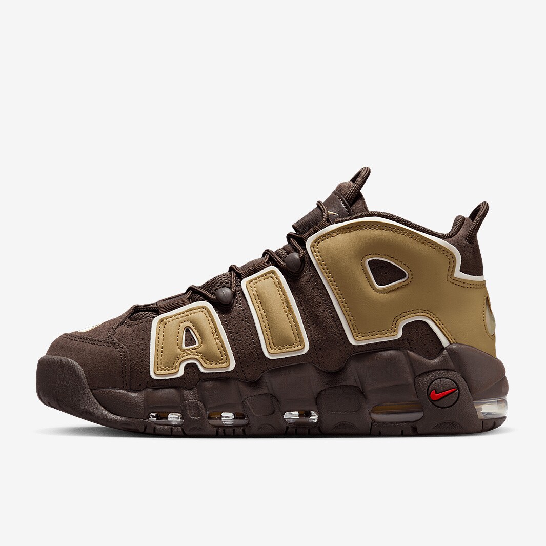 nike uptempo marron