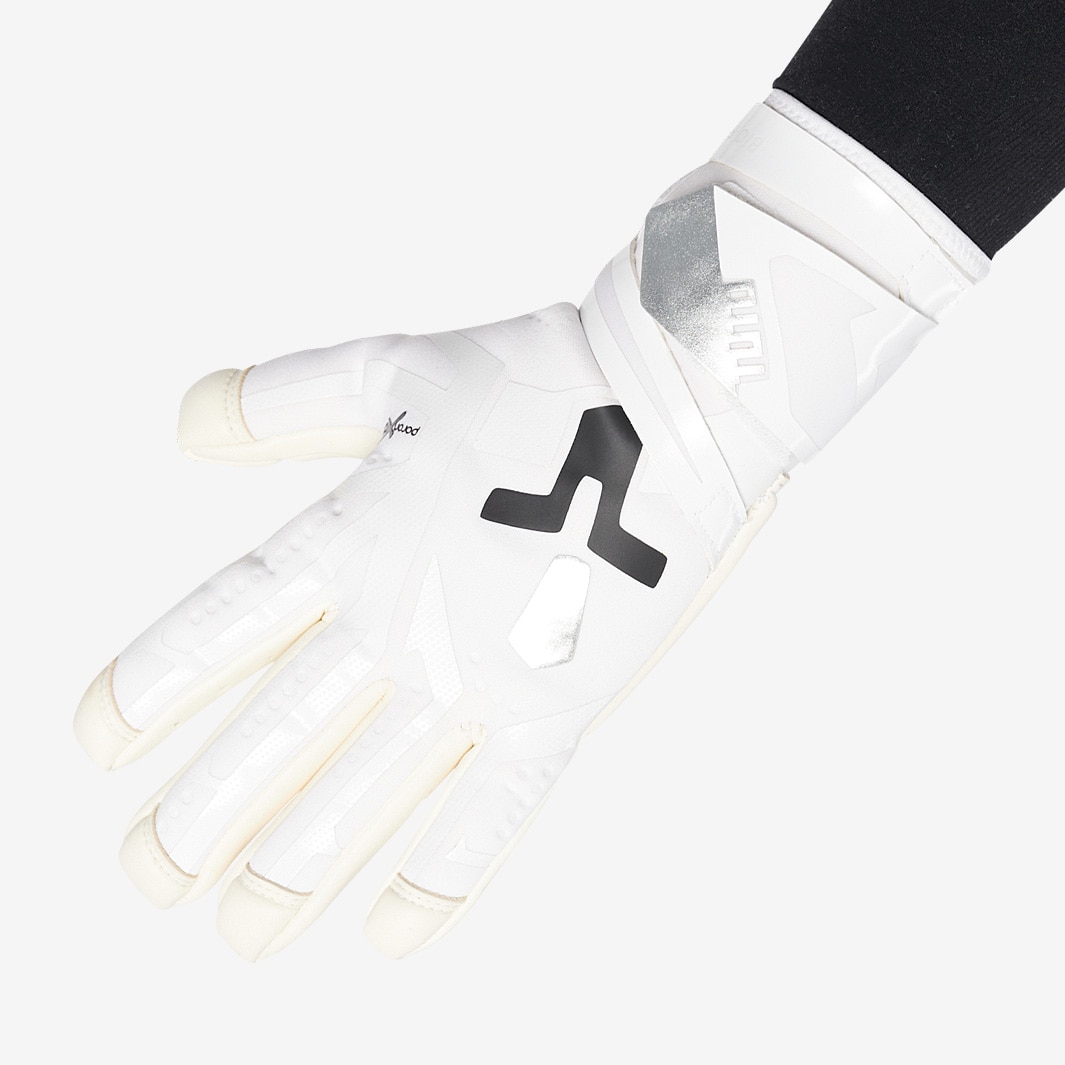 Tuto Secutor Elite - White/Black /Silver - Mens GK Gloves | Pro