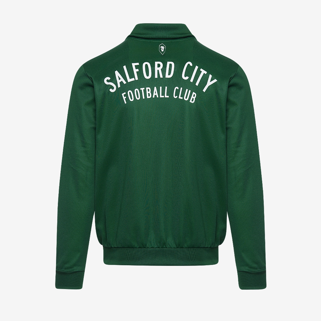 adidas Originals Salford City Track Jacket Green/White Mens