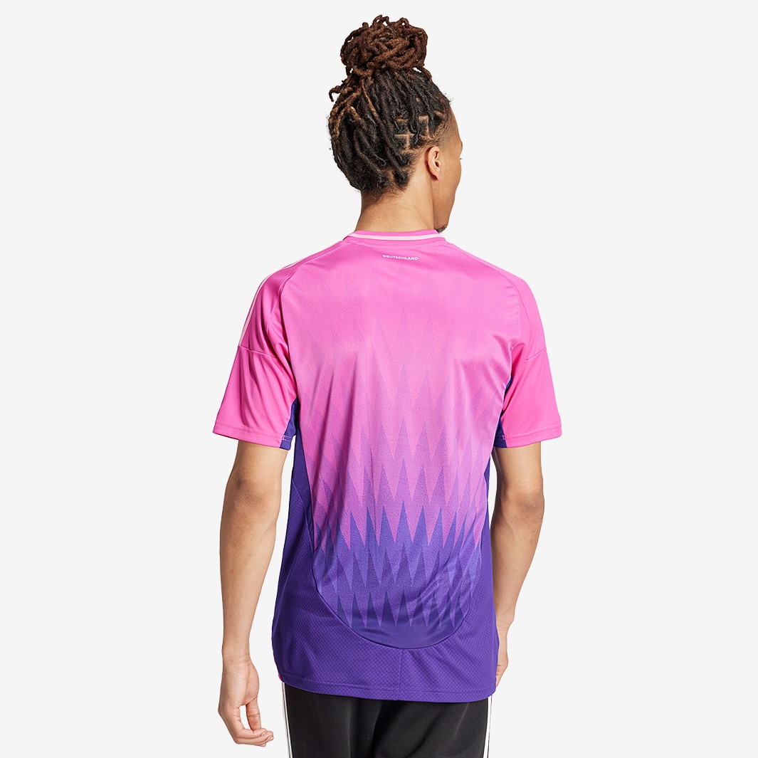 adidas Germany 23/24 Away Shirt - Semi Lucid Fuchsia/Team Colleg