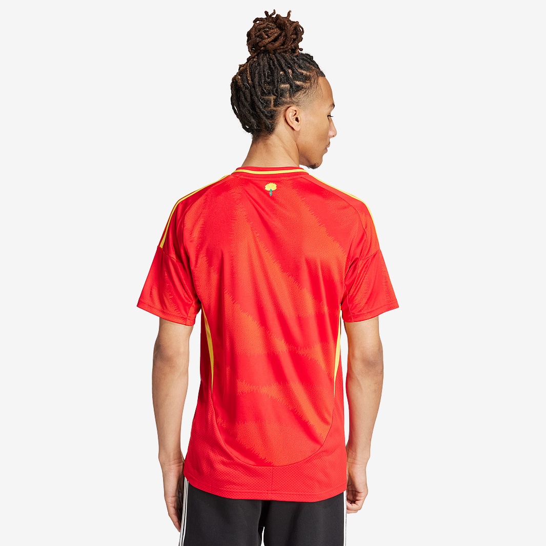 adidas Spain 23/24 Home Shirt - Better Scarlet - Mens Replica |