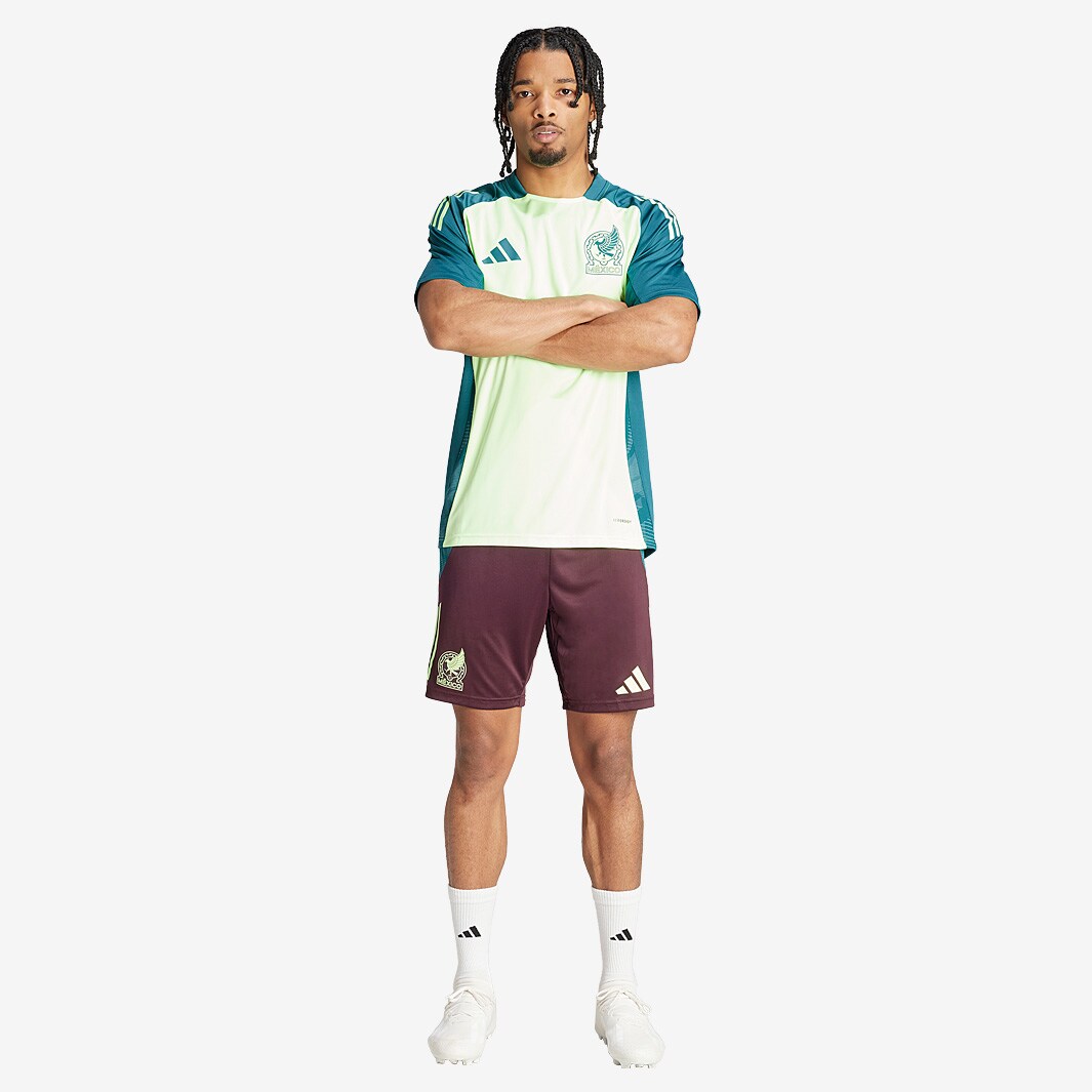 adidas Mexico 23/24 Training Shirt - Green Spark/Mystery Green
