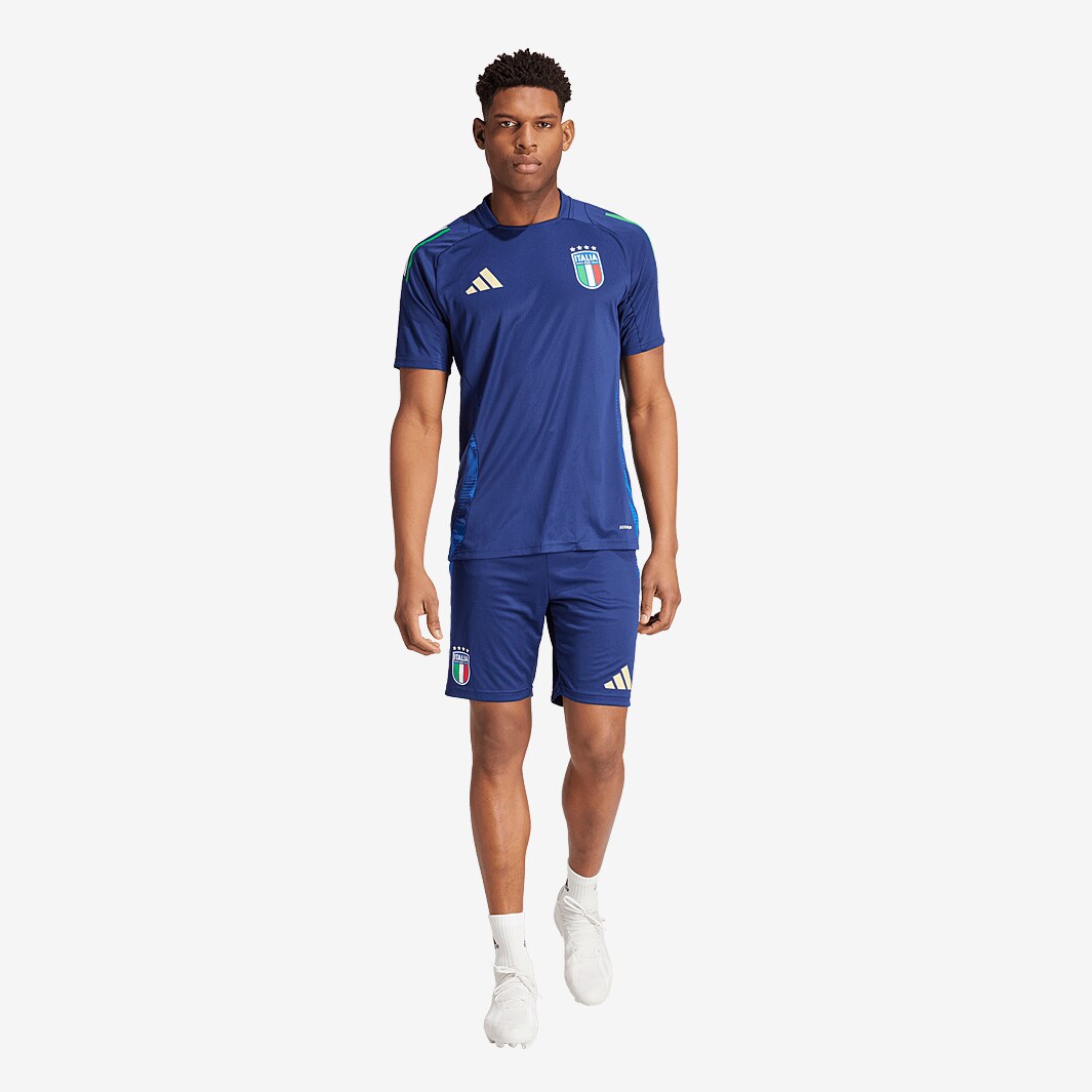 adidas Italy 2024 Training Shirt Night Sky Mens Replica