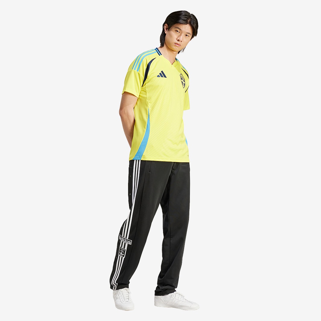 adidas Sweden 23/24 Home Shirt - Bright Yellow - Mens Replica |