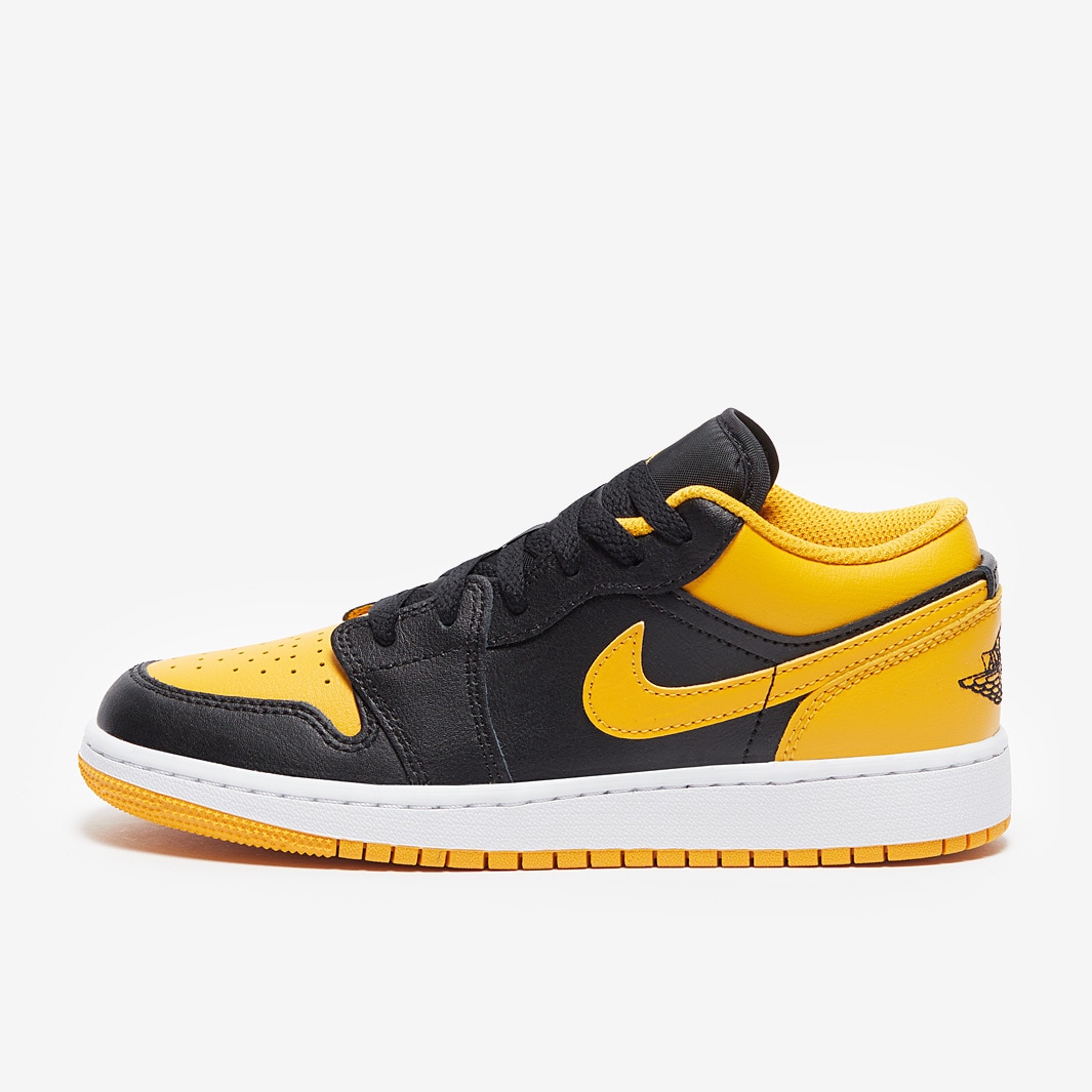 Jordan 1s Black Yellow Air Jordan Low 'Black And Yellow Ochre'