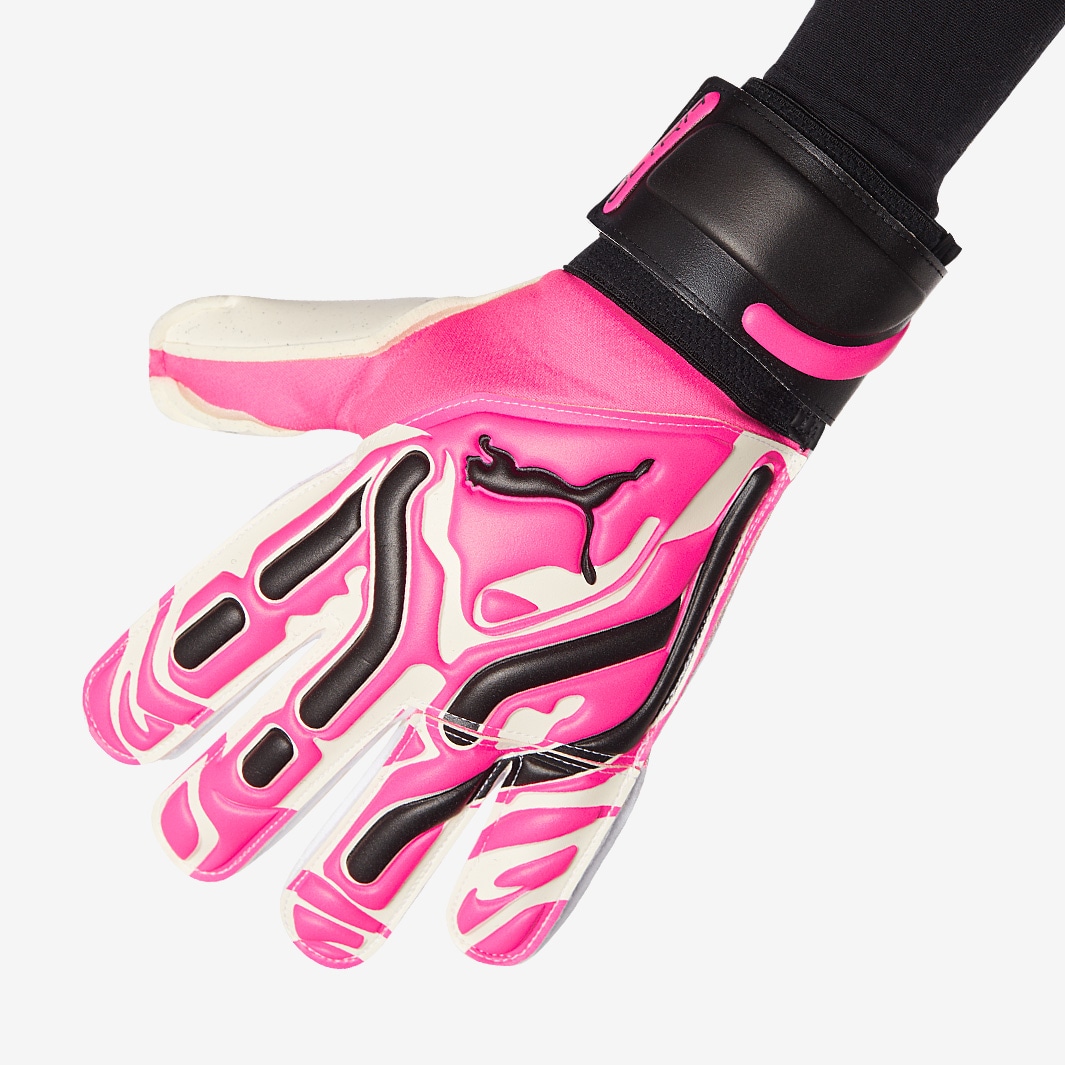 Puma Ultra Pro Protect Regular Cut - Poison Pink/Puma White/Puma Black -  Mens GK Gloves | Pro:Direct Soccer