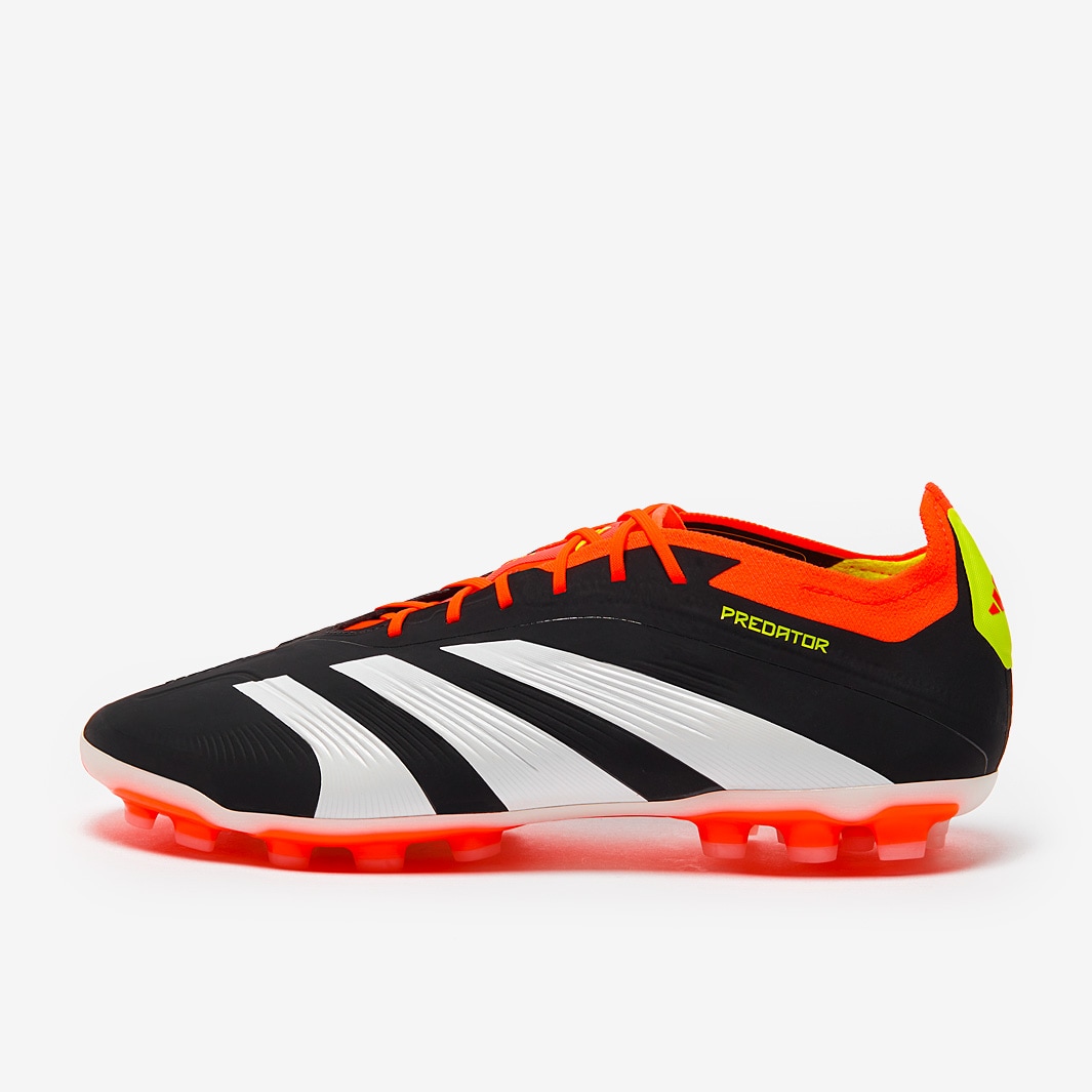 adidas Predator Elite Laced Artificial Grass (2G/3G) - Core Black