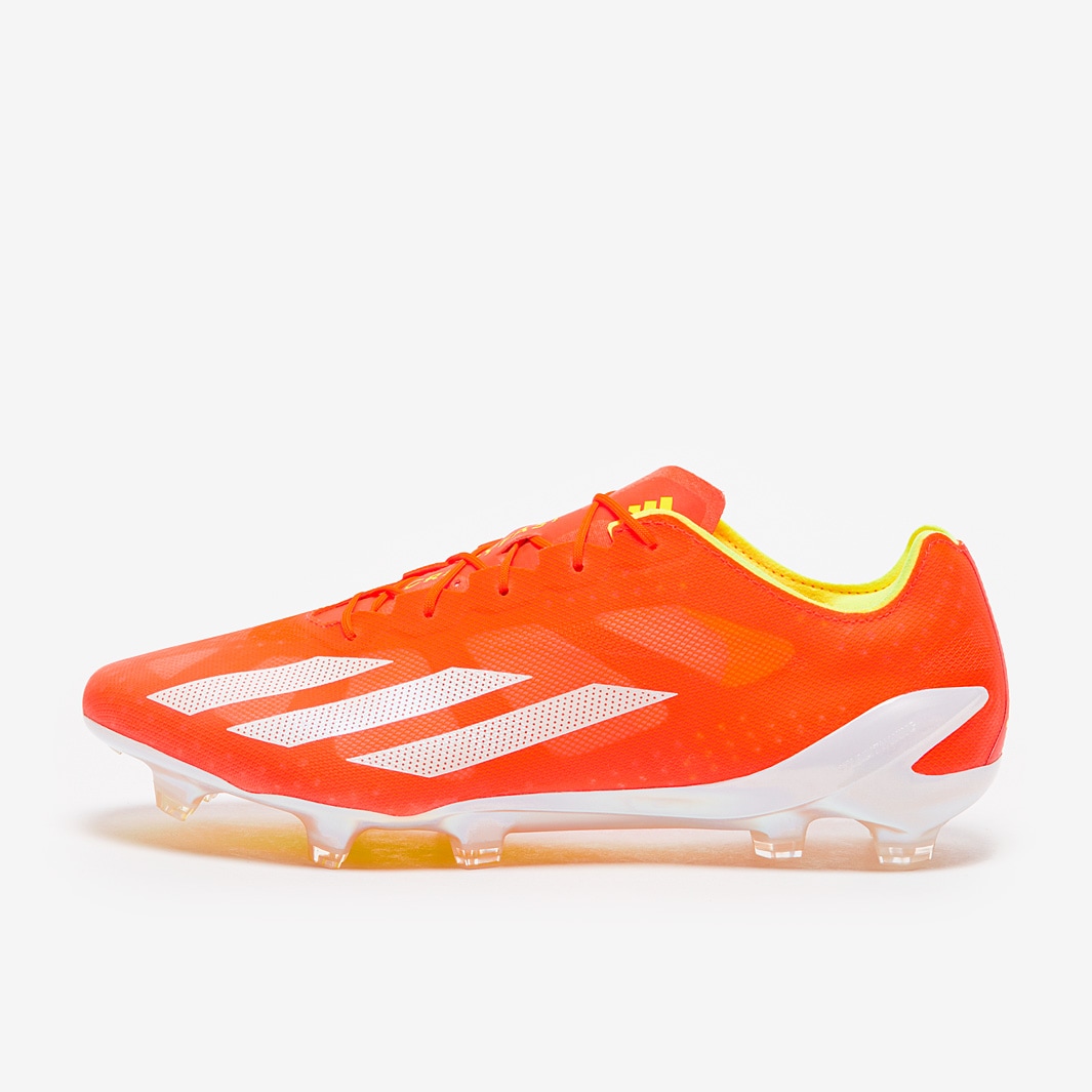 adidas X Crazyfast Elite+ Firm Ground - Solar Red/White/Team