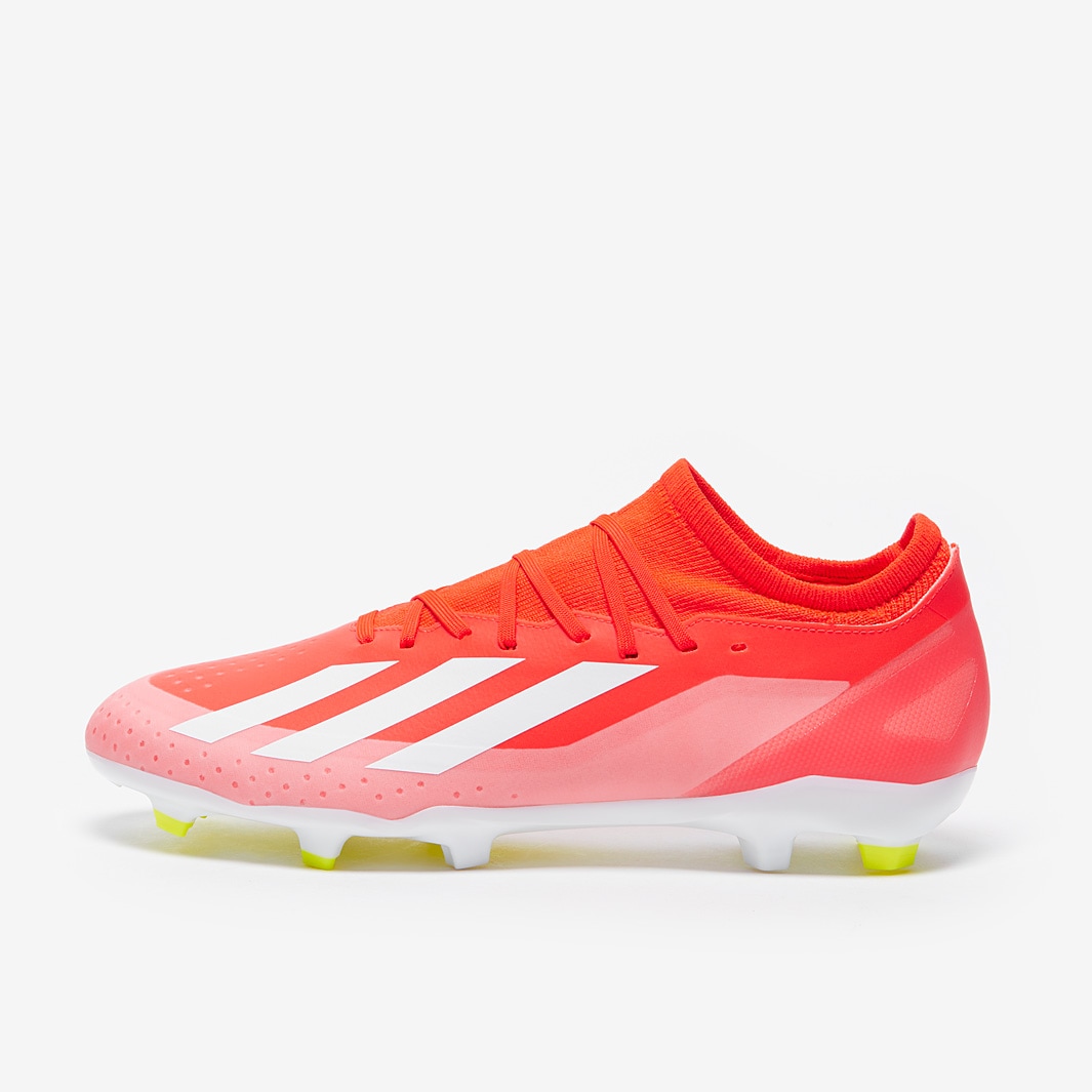 adidas スパイク CRAZY FAST LEAGUE イエロー Adidas Men X Crazy-fast Elite FG Cleats Football Yellow