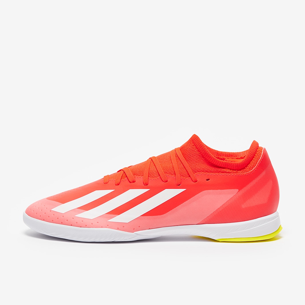 adidas X Crazyfast League Indoor - Solar Red/White/Team Solar