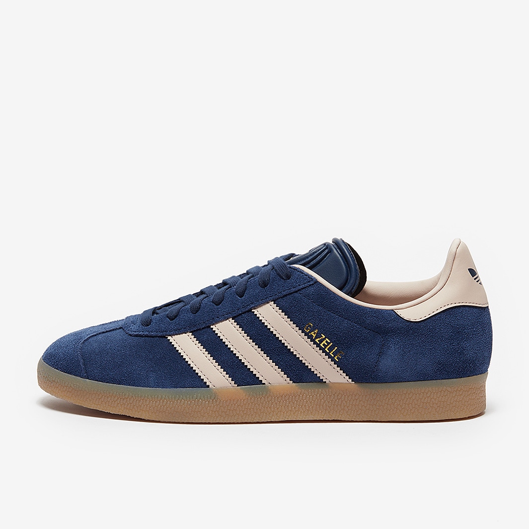 Adidas Originals Gazelle Azul Nube Blanco Oro Metálico Zapatos GX2207 Para  Hombre