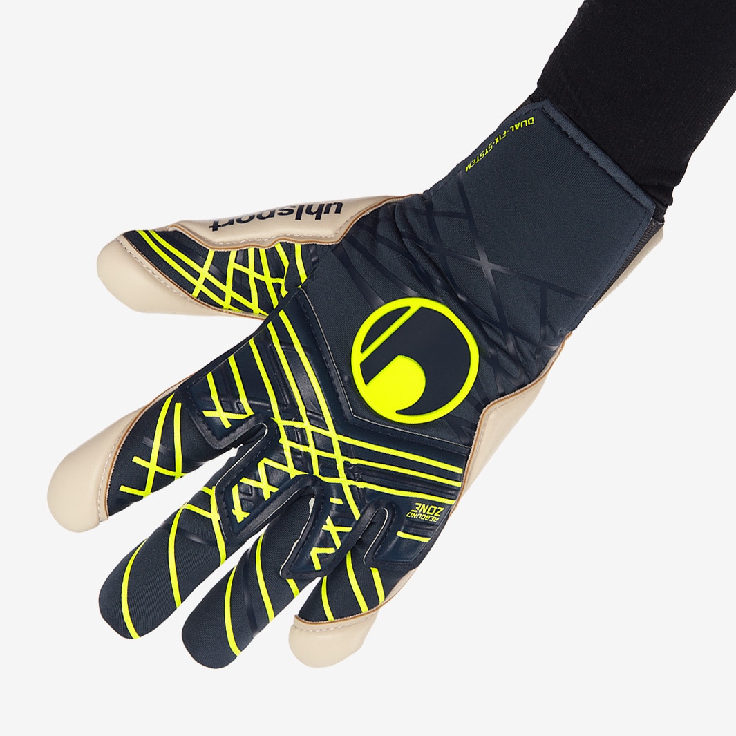 Uhlsport Prediction Absolutgrip SC - Navy/White/Fluo Yellow - Mens