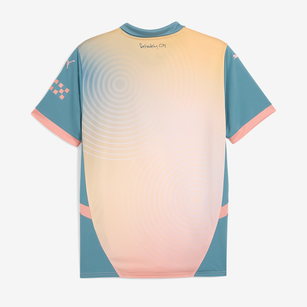 Puma Manchester City 24/25 Fourth Shirt - Rosebay/Bold Blue Puma Manchester City 24/25 Fourth Shirt - Rosebay/Bold Blue