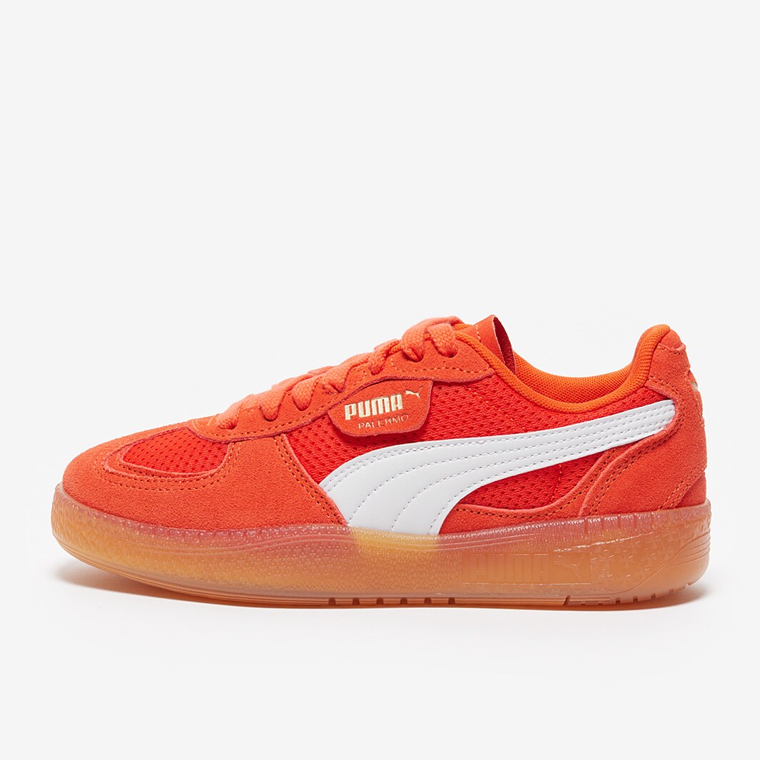 国内配送 PUMA PALERMO MODA VINTAGE REDMAZING/GUM Puma Palermo Moda Vintage Redmazing Gum 398824-01 Men's Size