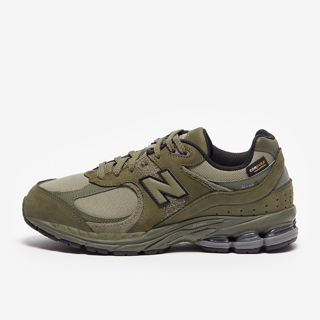New Balance 2002R Cordura Green Trainers Mens Shoes Pro - Main Image