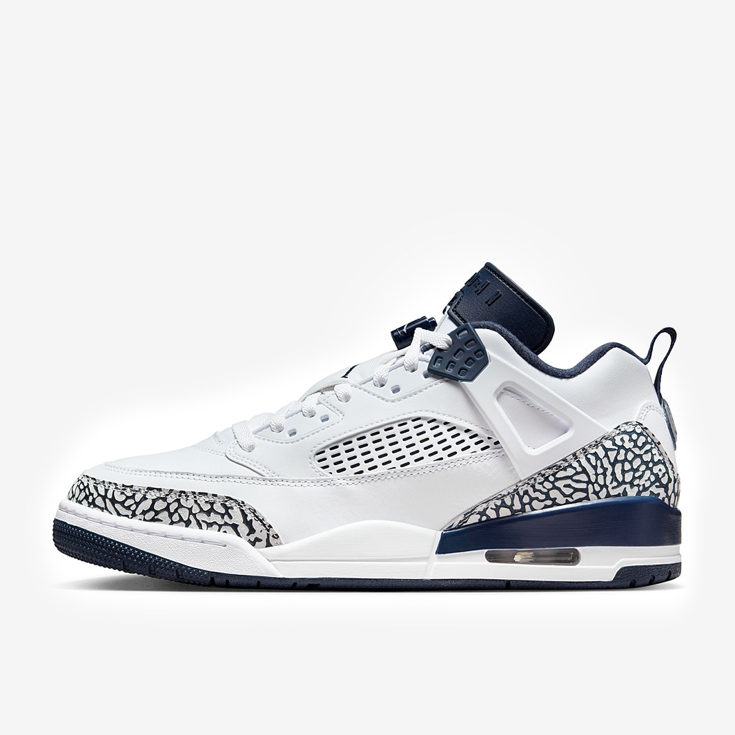 Jordan Spizike Low White/Obsidian/Pure Platinum Trainers