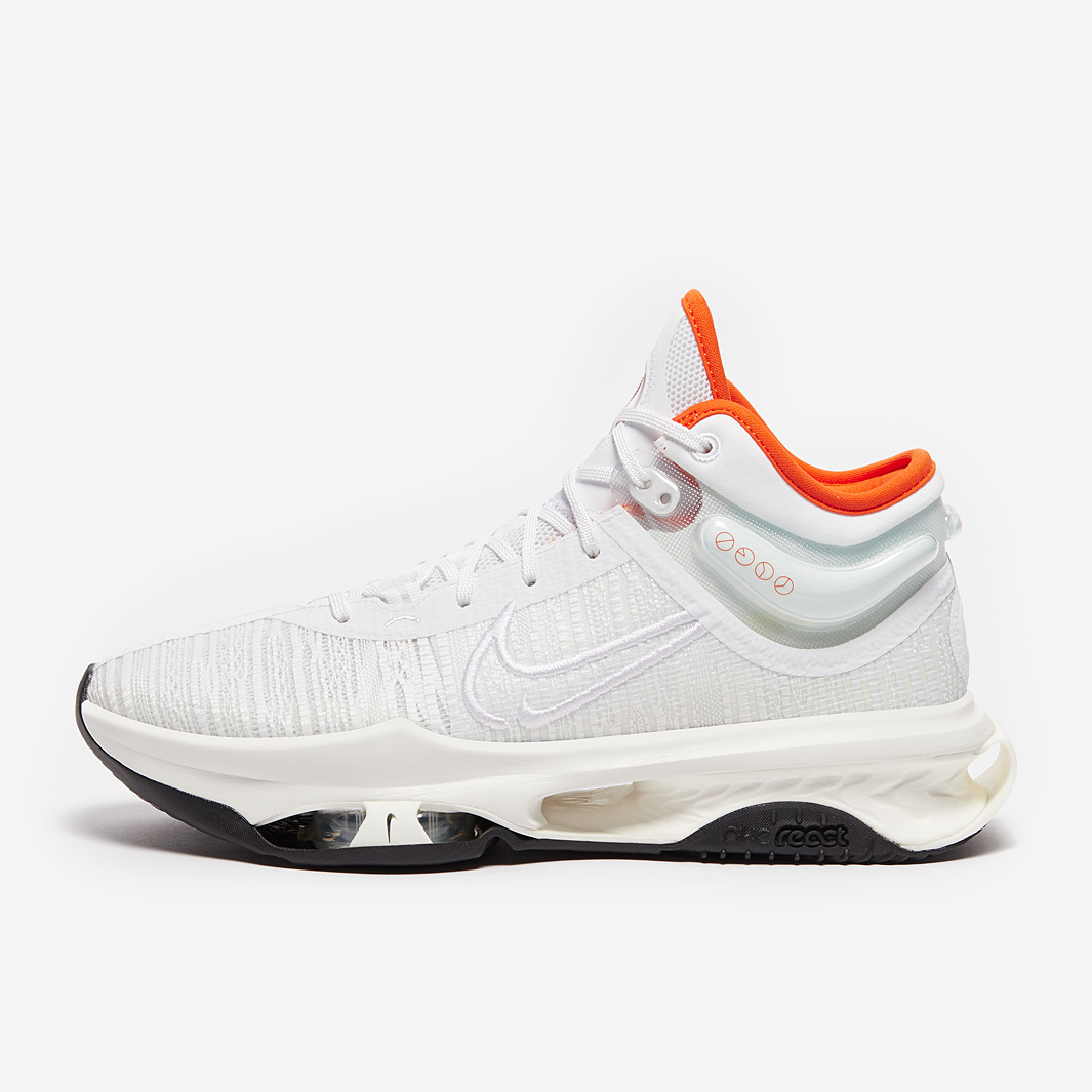 Nike G.T. Jump 2 - White/Sail/Safety Orange - Trainers - Mens Shoes |  Pro:Direct Basketball