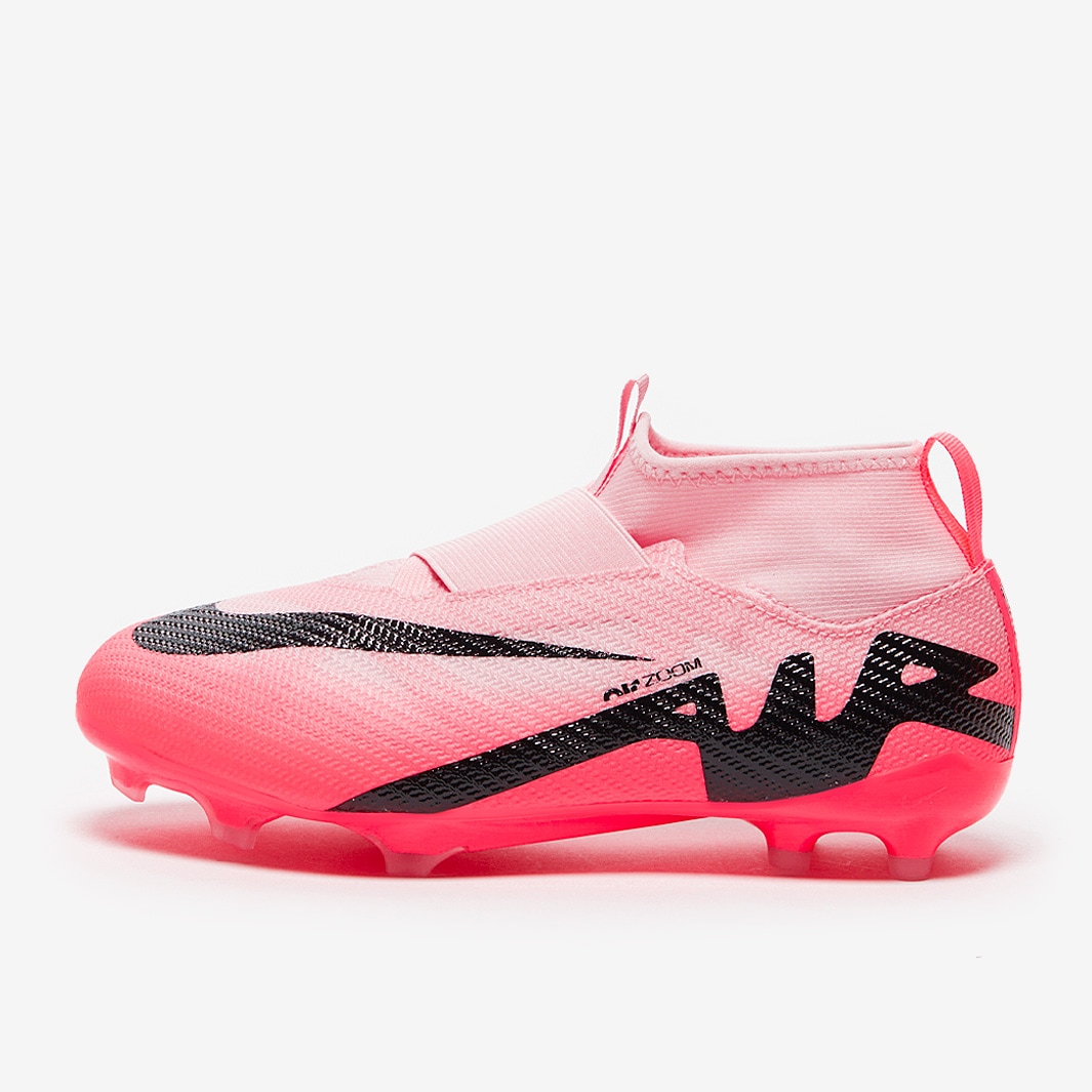 Nike Kids Air Zoom Mercurial Superfly IX Pro Firm Ground - Pink