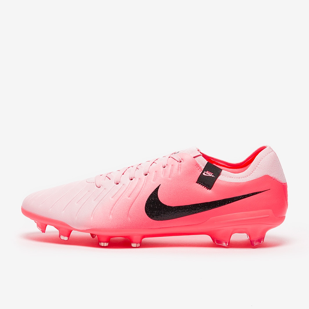 Nike Tiempo Legend X Pro Firm Ground Pink Foam Black Adult Cleats Pro Direct Soccer