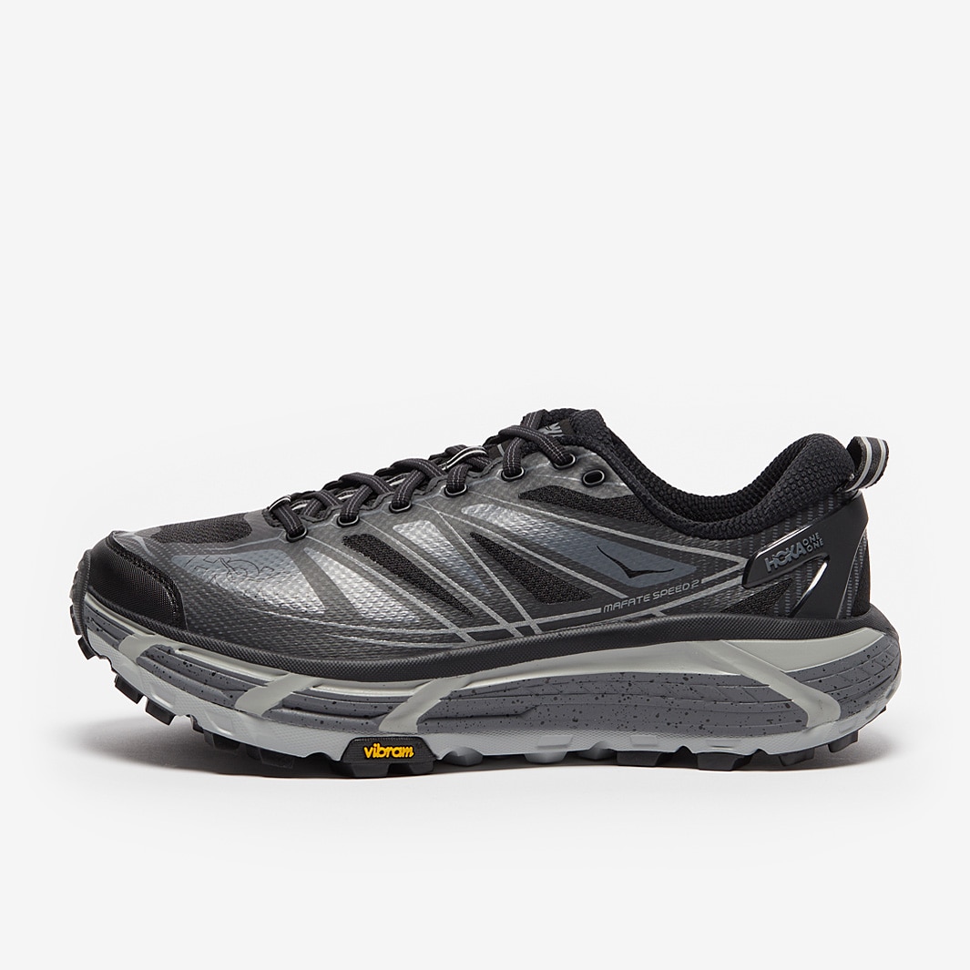 Hoka Mafate Speed 2 - Black/Castlerock - Trainers - Mens Shoes |