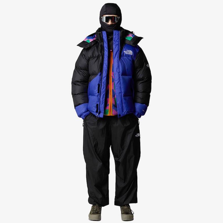 The North Face X Yinka Ilori Down Puffer Jacket Black/Solar Blue