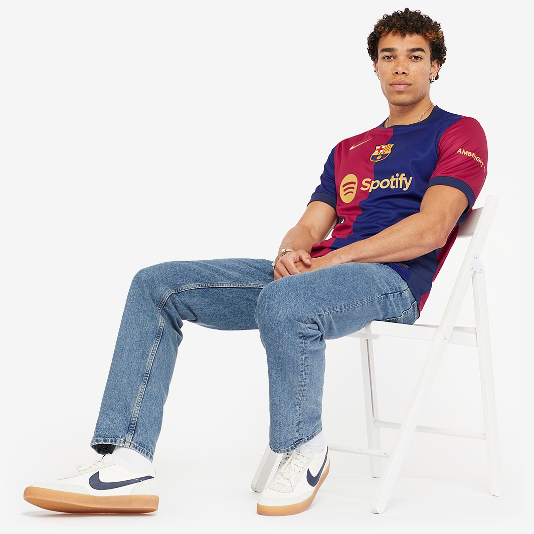 Nike FC Barcelona 24/25 Dri-FIT Stadium SS Home Shirt - Deep