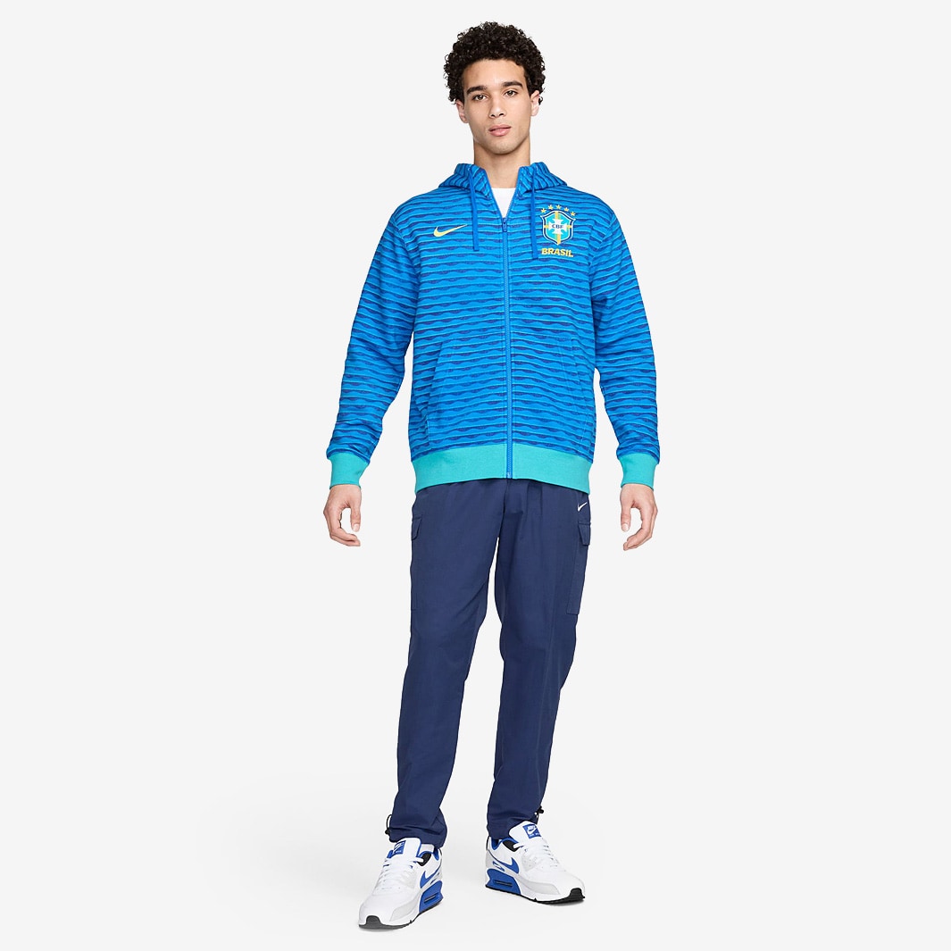 Nike Brazil 2024 NSW Club Hoodie - Soar/Lt Retro/Dynamic