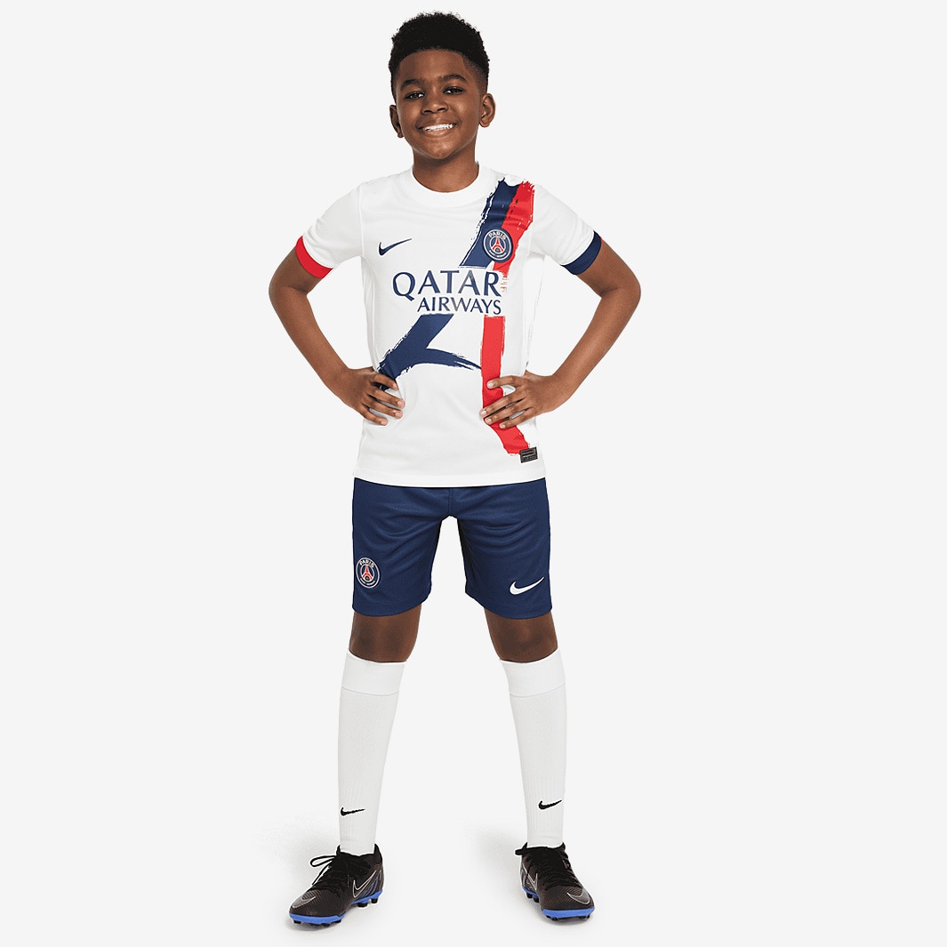 Nike Paris Saint-Germain 24/25 Kids Dri-FIT Stadium SS Away