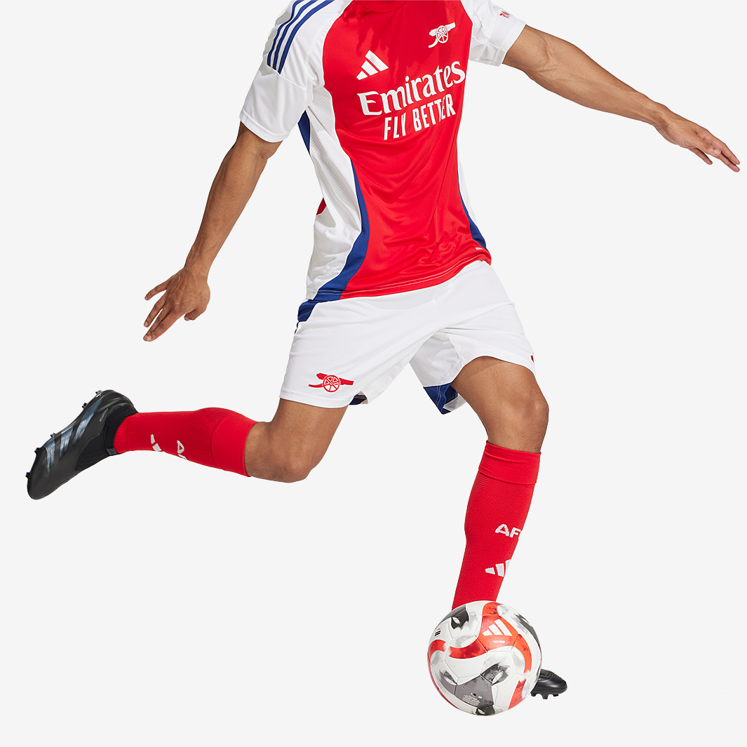 arsenal home shorts