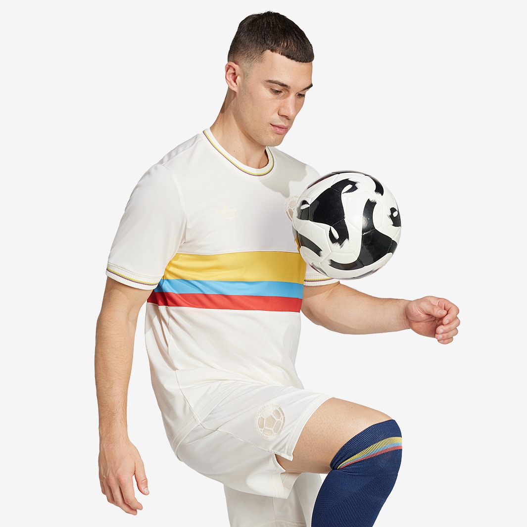 adidas Originals Colombia Anniversary Shirt Chalk White Mens