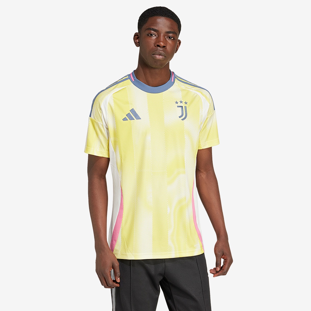 adidas Juventus 24/25 Away Shirt - Pure Sulfur - Mens Replica |