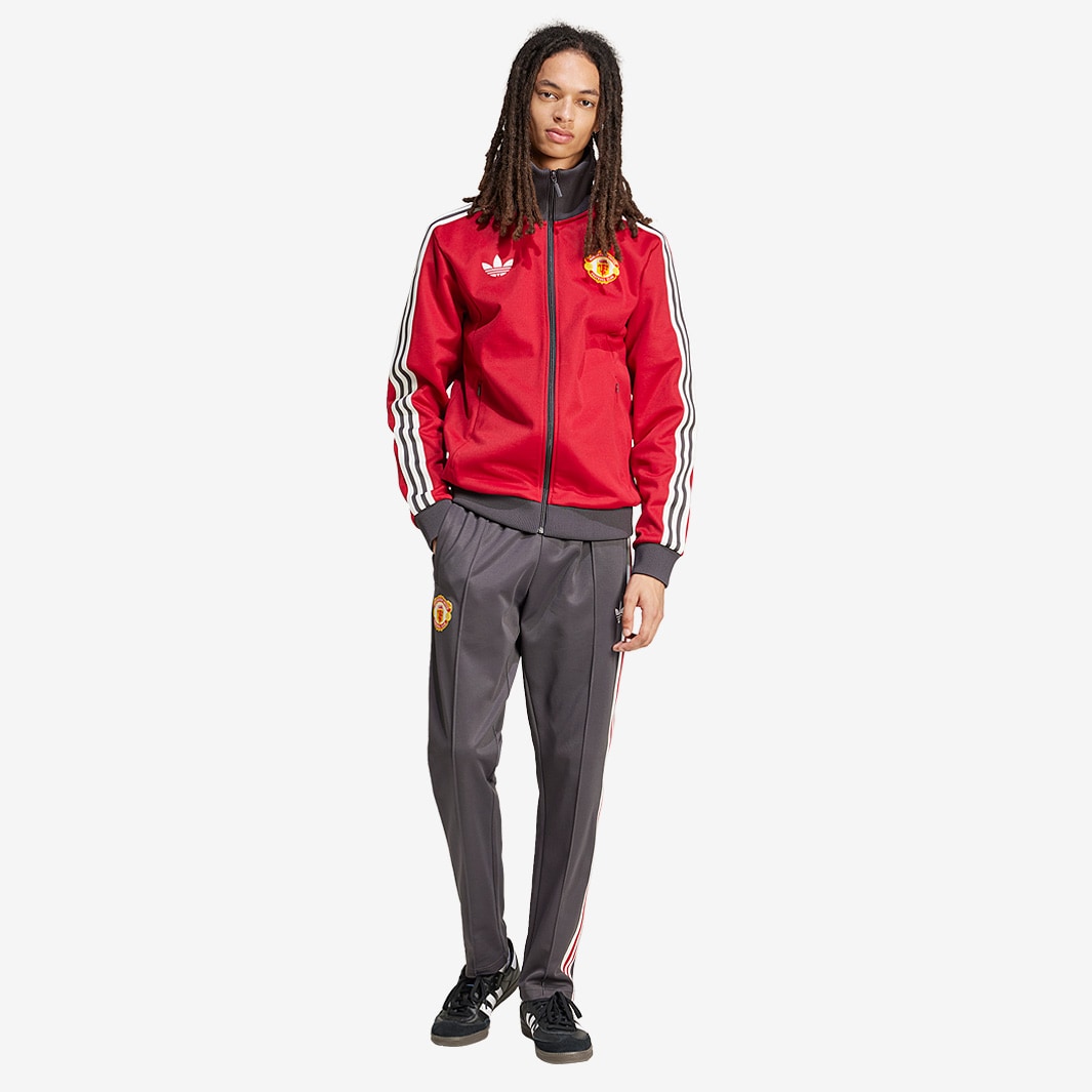 adidas trackpants beckenbauer マルーン M Pants adidas Beckenbauer Track Pants Maroon | Footshop