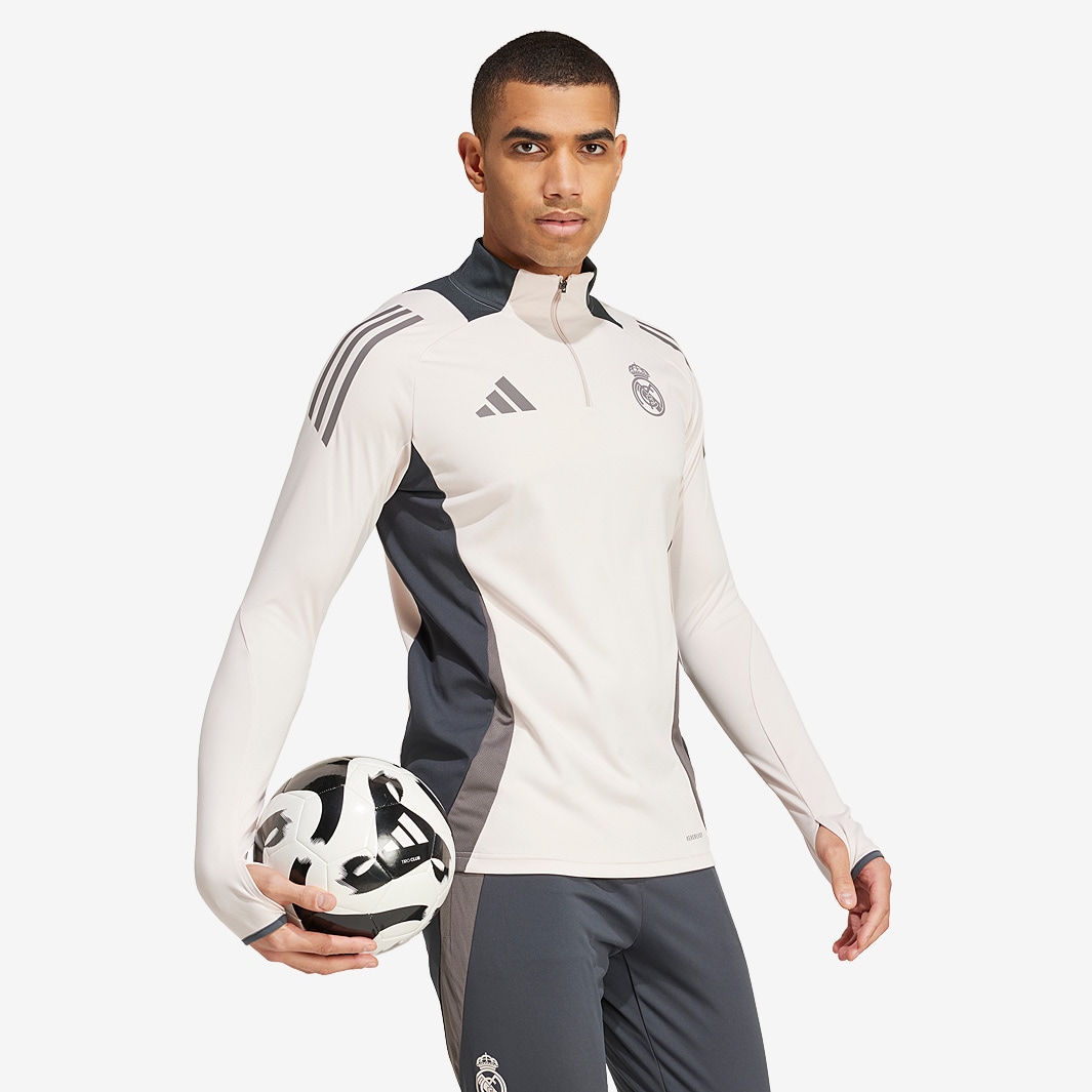 adidas Real Madrid 24/25 European Training Top - Putty Mauve