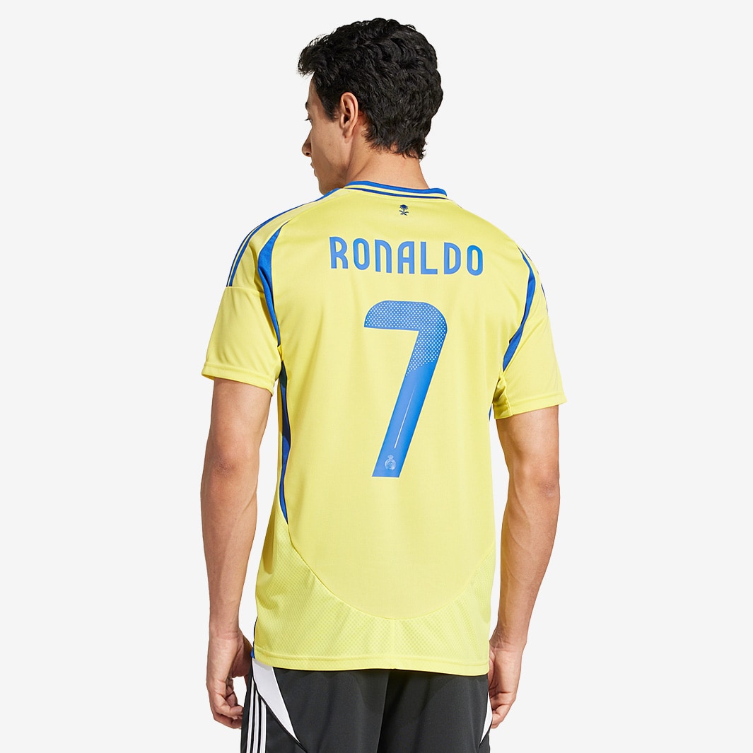 adidas Al Nassr FC 24/25 Home Shirt with Ronaldo 7 - Impact