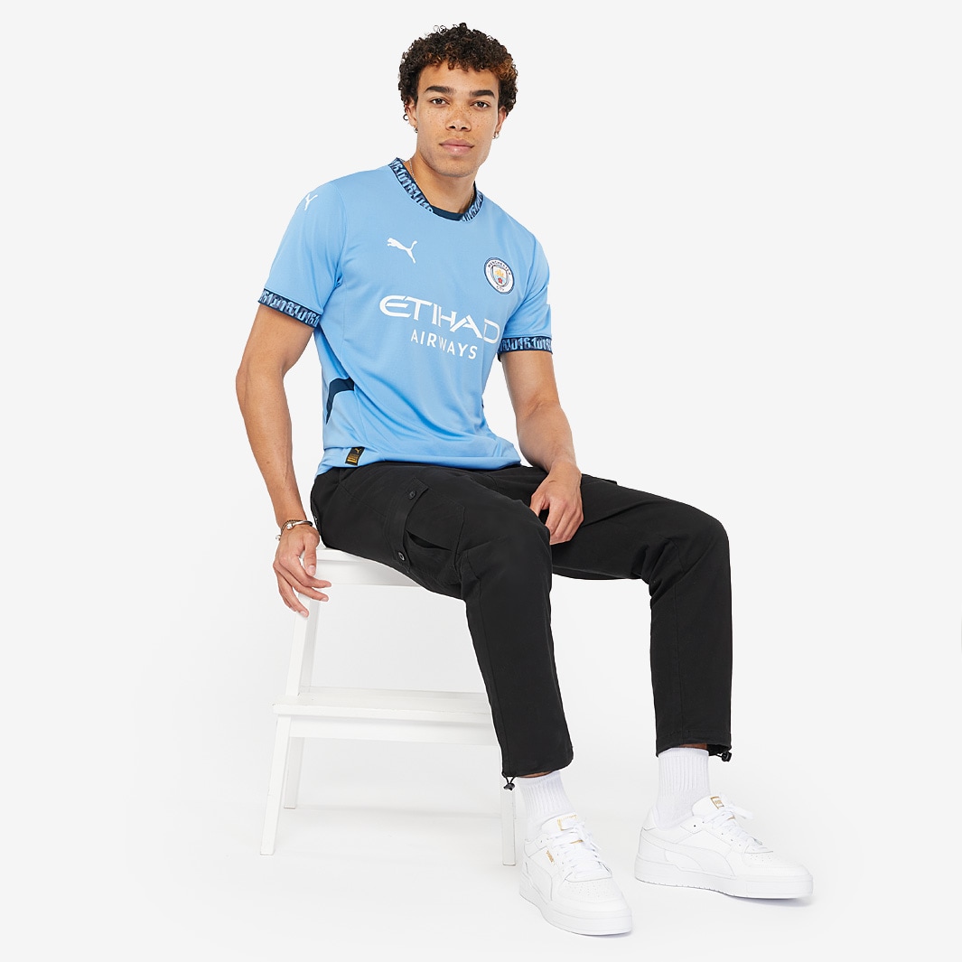Puma Manchester City 24/25 Home Shirt - Team Light Blue