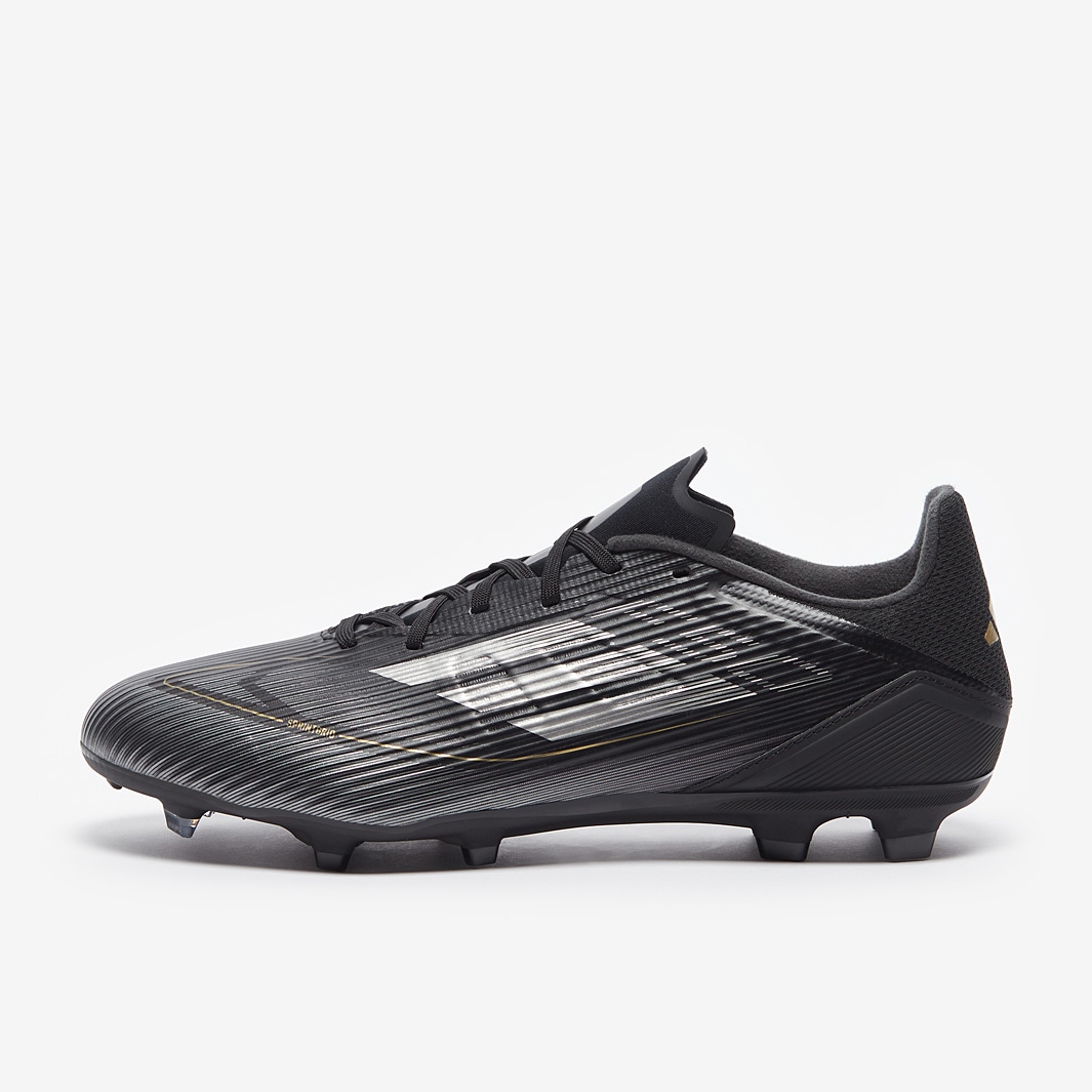 adidas F50 League Firm Ground/Mixed Ground - Core Black/Iron Met