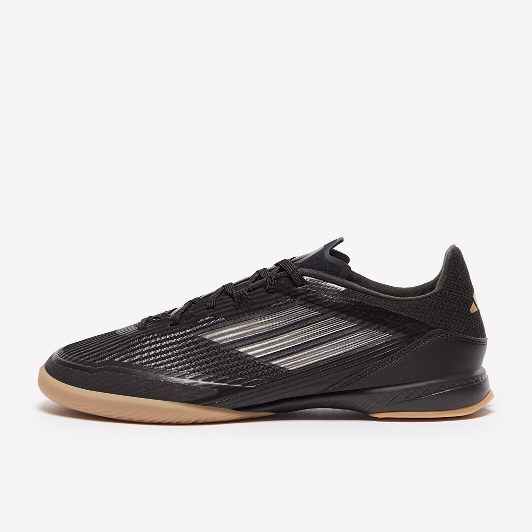 adidas F50 League Indoor - Core Black/Iron Met/Gold Met - Adult
