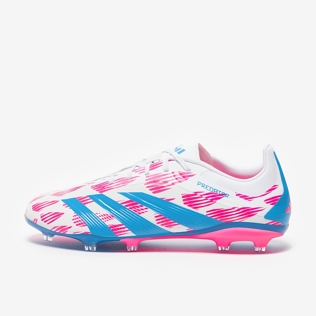 adidas Kids Predator Elite Firm Ground - Ftwr White/Solar