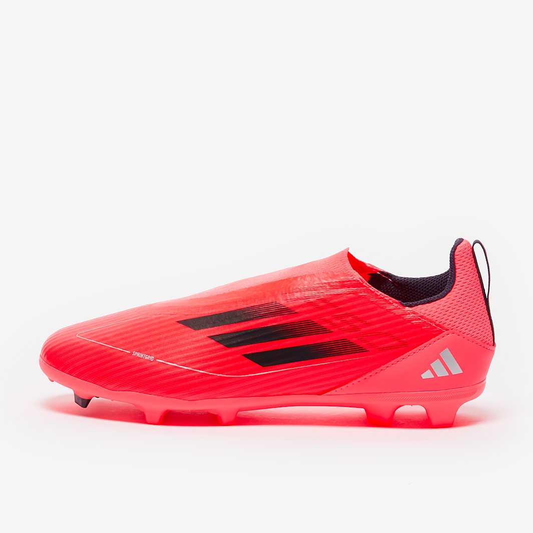 adidas Kids F50 League Laceless Firm Ground/Mixed Ground - Turbo