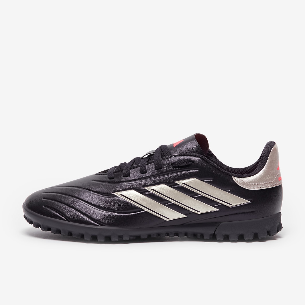 adidas Kids Copa Pure 2 Club Turf - Aurora Black/Platin Met adidas Kids Copa Pure 2 Club Turf - Aurora Black/Platin Met