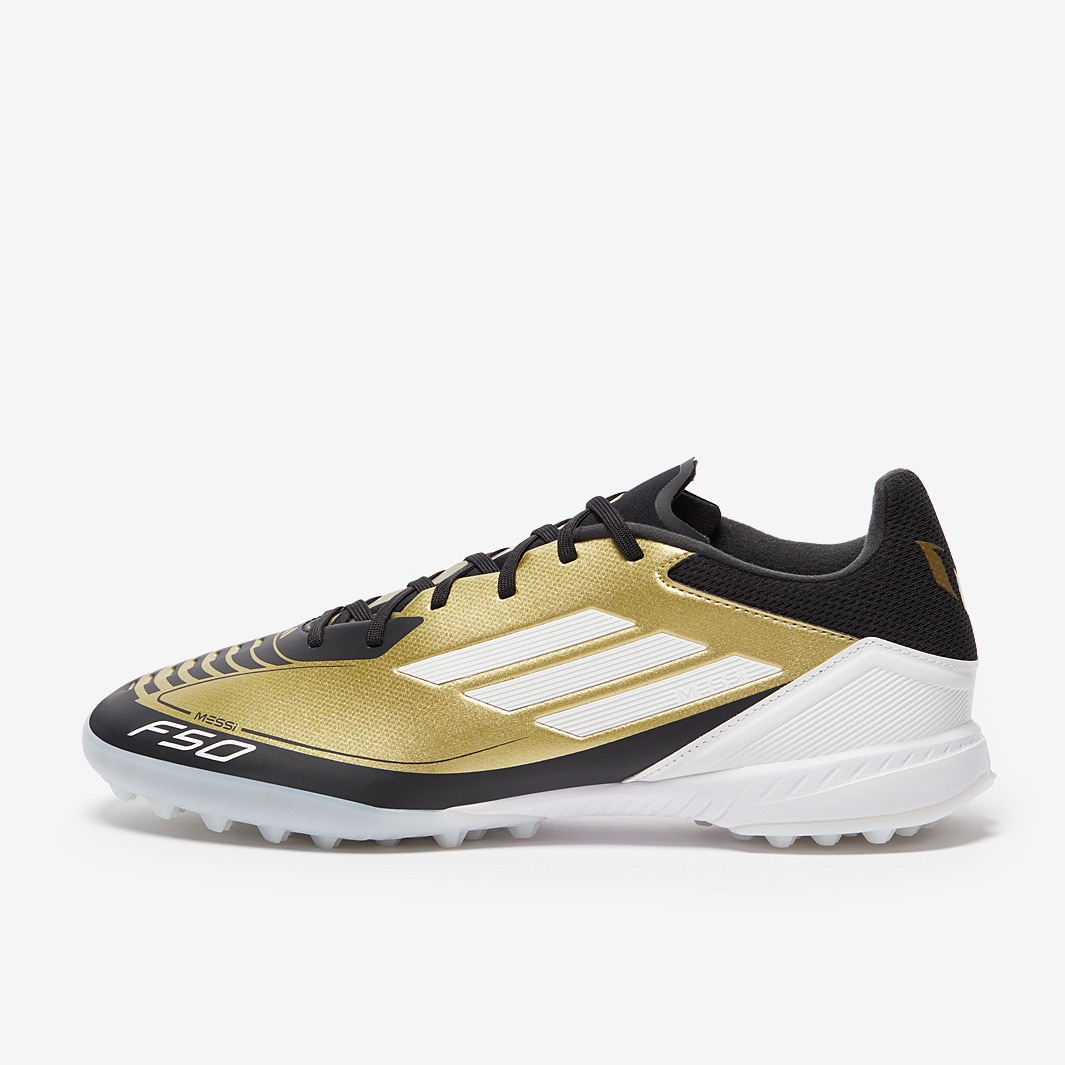 adidas F50 x Messi League Turf - Gold Met/Ftwr White/Core Black