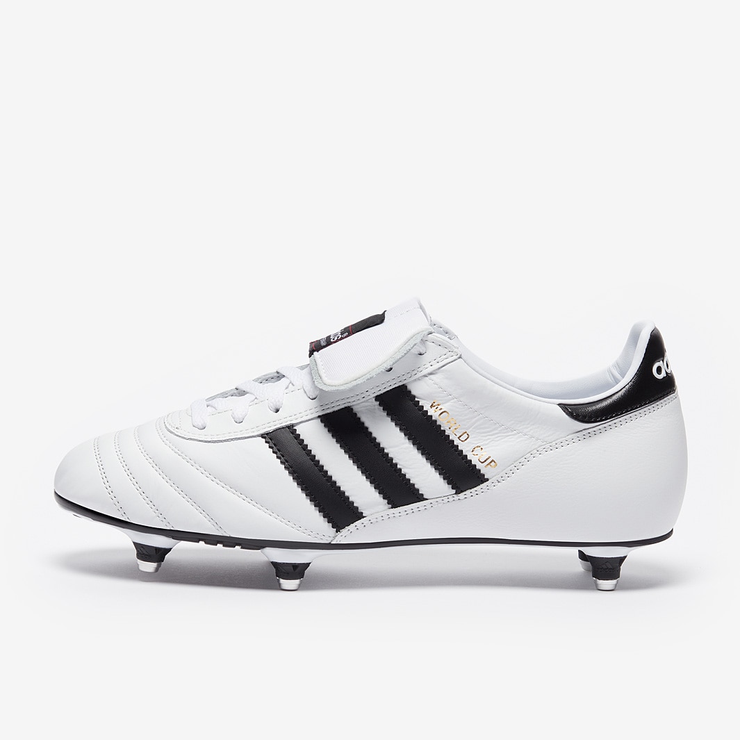 adidas World Cup Soft Ground - White/Black - Adult Boots | Pro