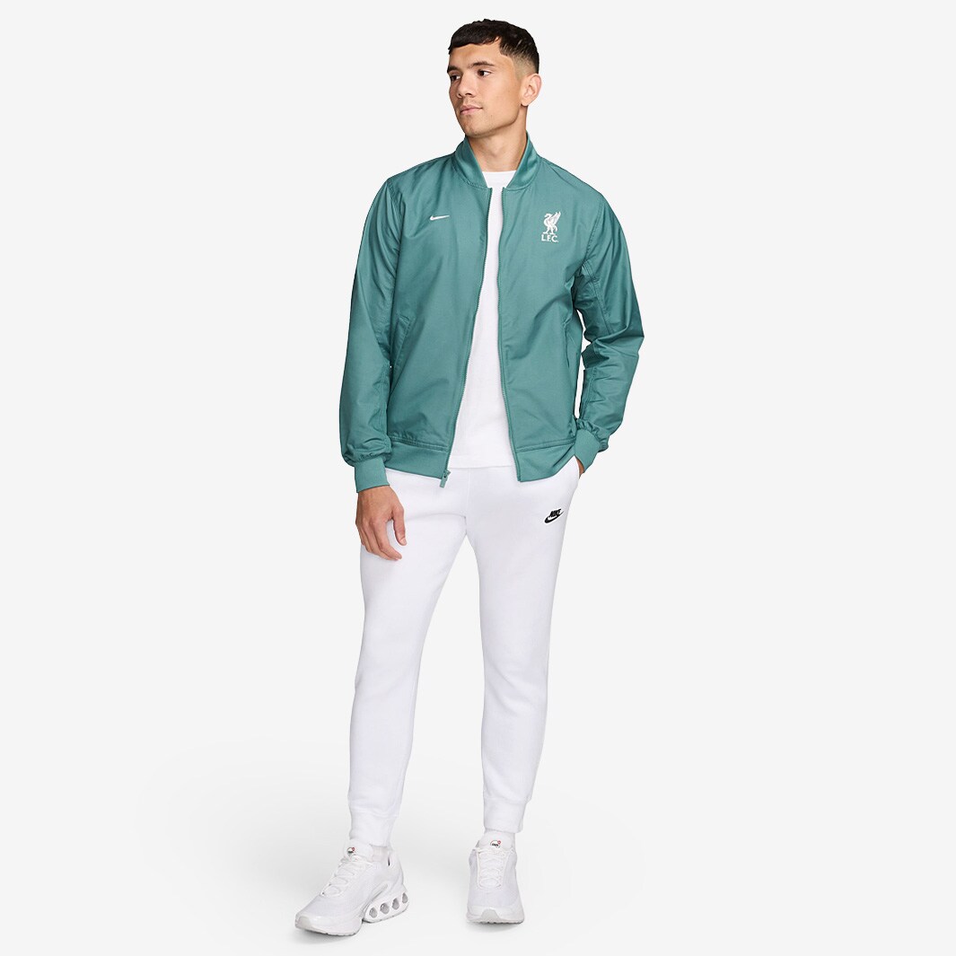 【新品】 リバプールFC ボンバージャケット グリーン 24/25 L NIKE 24/25 リヴァプールFC オフィシャルグッズ サッカー メンズ