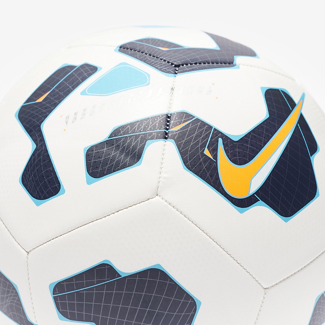 Nike Pitch Soccer Ball White/Blackened Blue/Hyper Crimson - Main Image
