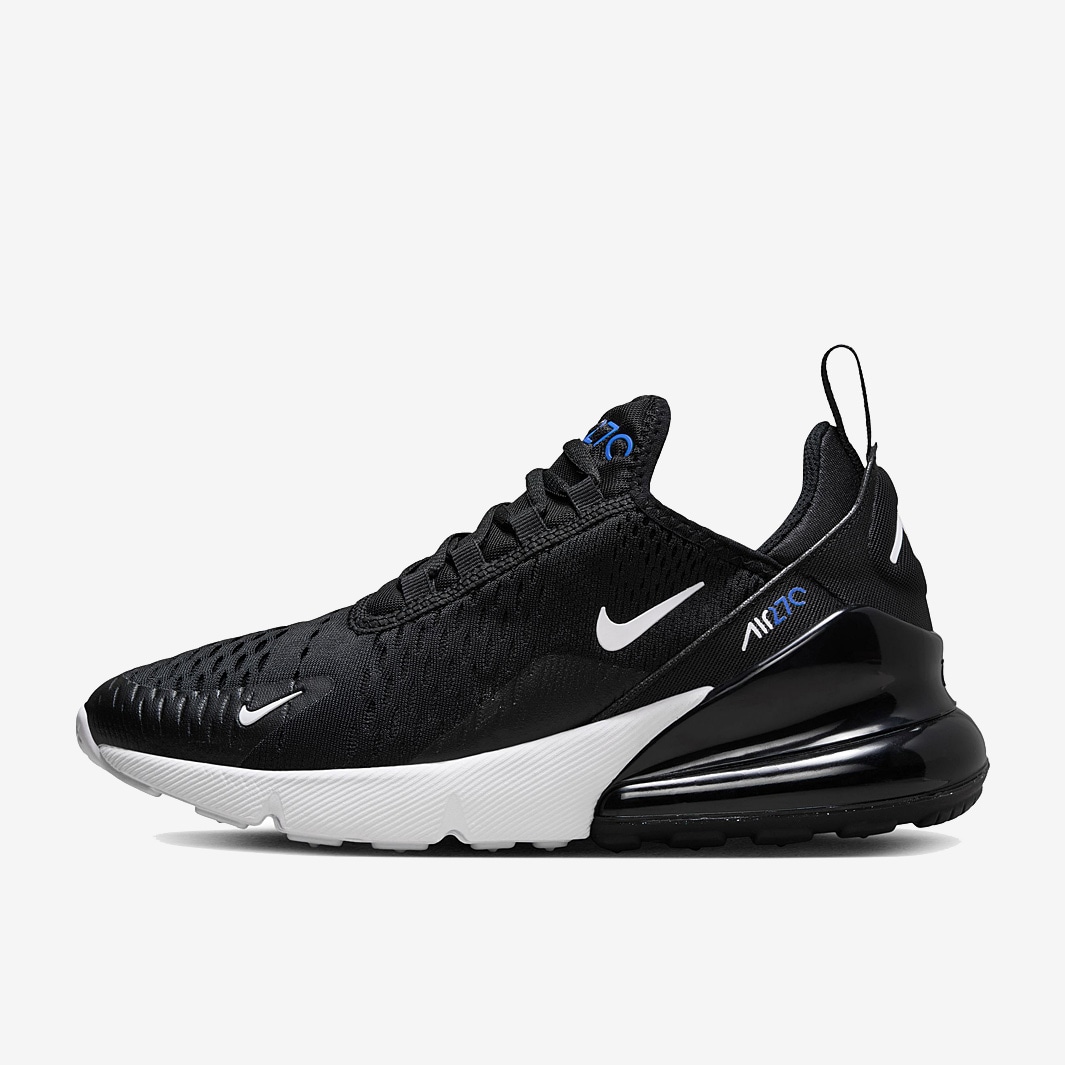 Nike Sportswear Older Kids Air Max 270 GS Black White Trainers Boys Shoes