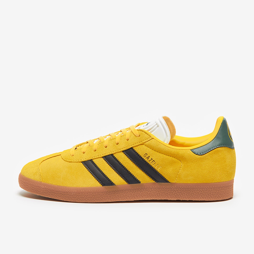 Adidas gazelle yellow mens best sale