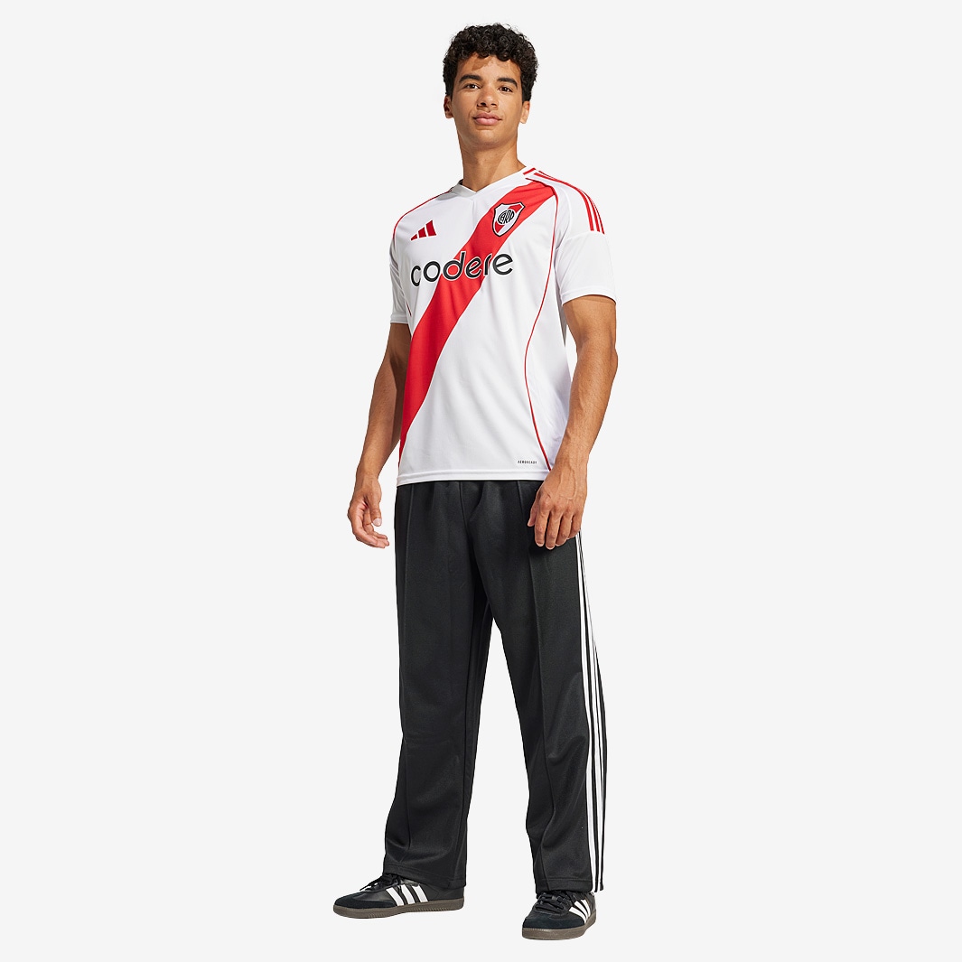 adidas River Plate 24/25 Home Jersey - White/Better Scarlet