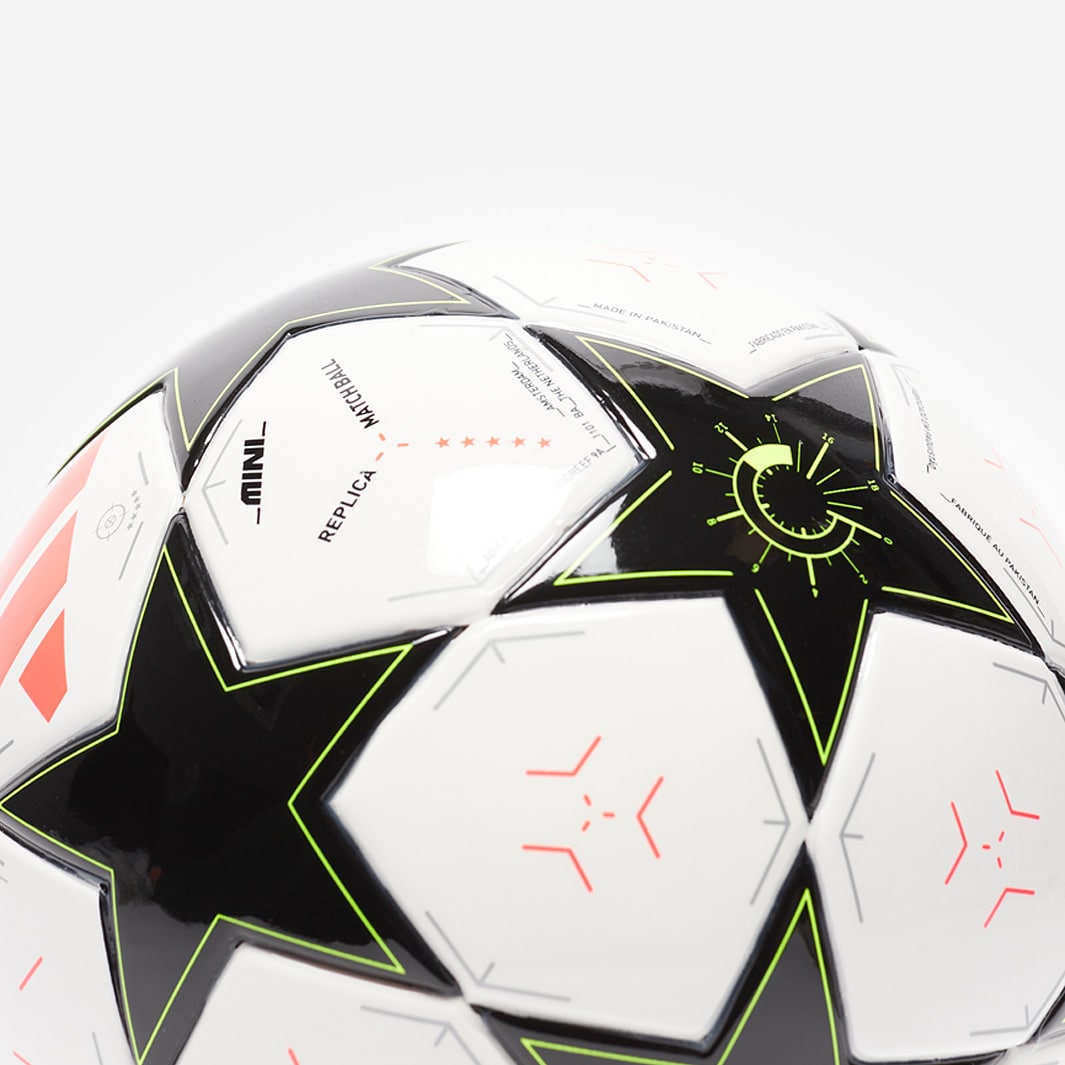 adidas UEFA Champions League Mini Football - White/Black