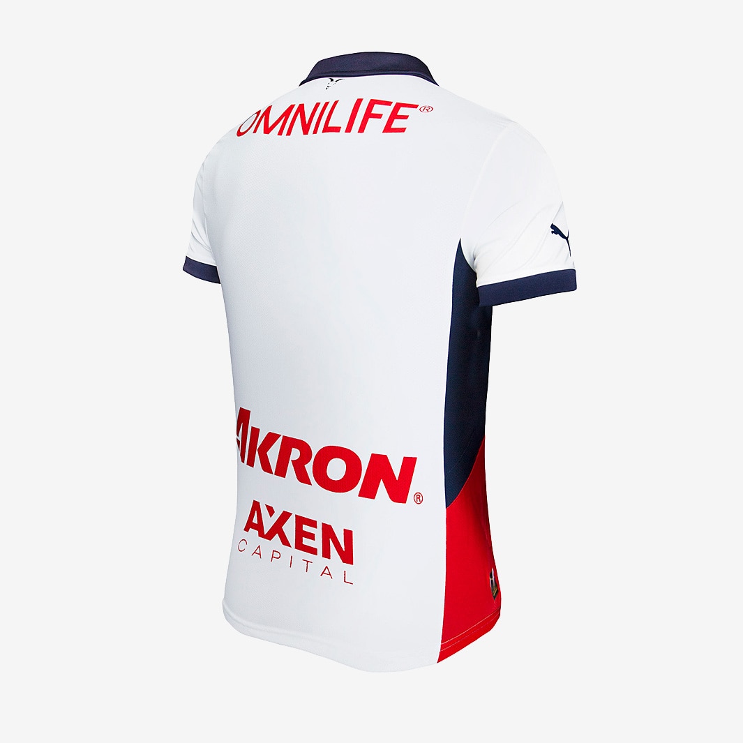 Puma Chivas 24/25 Away Jersey - Puma White - Mens Replica |